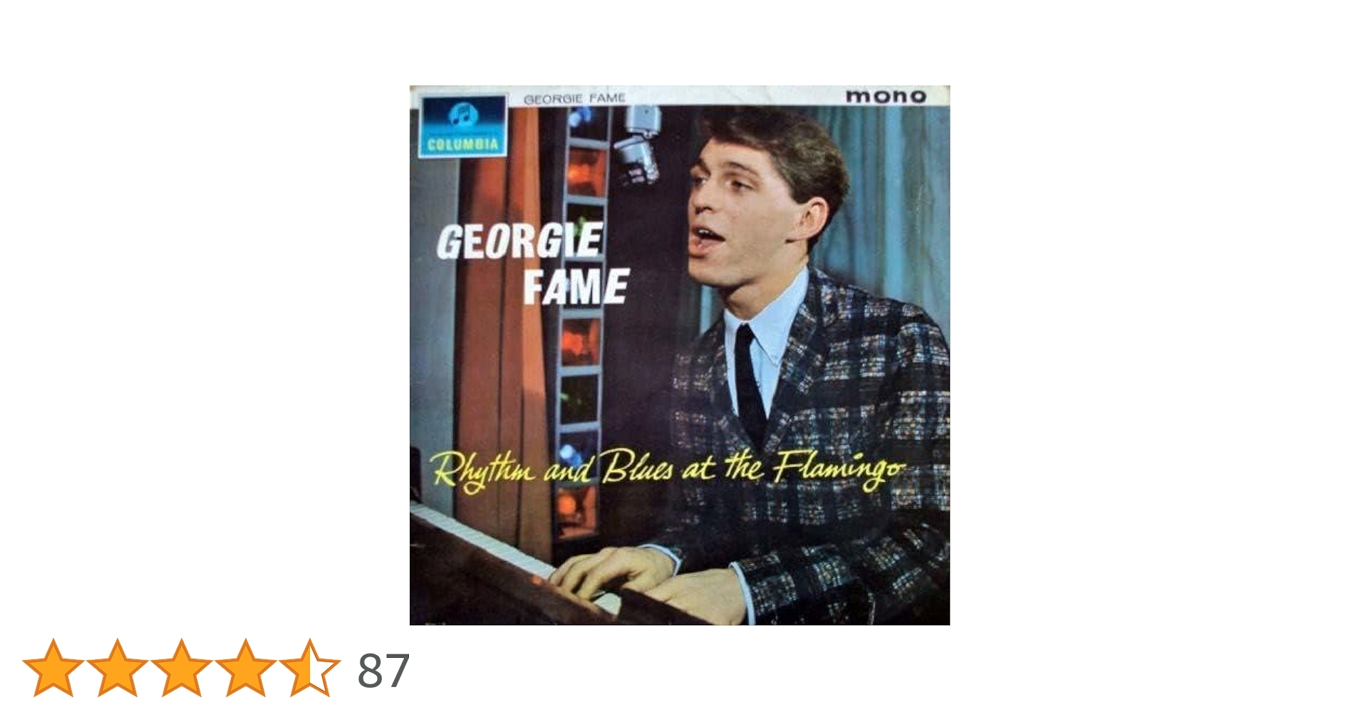 洋楽 ie Fame Rhythm and Blues Georgie Fame – Rhythm And Blues At The Flamingo – Vinyl (LP